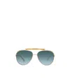 Chloé Reece Aviator-frame Sunglasses In Blue
