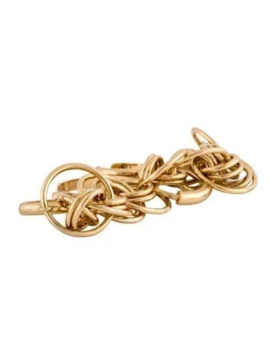 Pre-owned Chloé Reese 4 Finger Ring In Multi