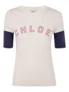 Chloé Regular T-shirt In Neutral
