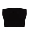 Chloé Rib Coat In Black