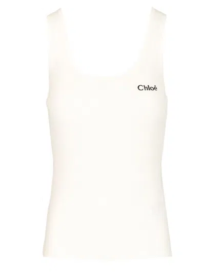 CHLOÉ RIBBED STRETCH JERSEY