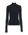 Chloé Ribbed Wool Jumper In Black