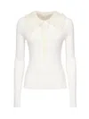 Chloé Knitwear With Lace Collar Detail