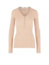 Chloé Ribbed Wool Sweater In Pattern