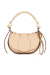 Chloé Floral Grey Calfskin Bag With Adjustable Shoulder Strap In Floral Grey