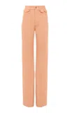 Chloé Flared Jeans In Orange