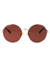Chloé Chloe Rimless Sunglasses Ch0254 S 002