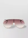 Chloé Rimmed Sunglasses With Gold Frame And Gradient Lenses