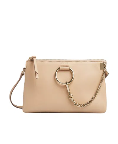 Chloé Ring-embellished Mini Bag In Nude