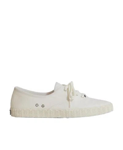 Chloé Robyn Lace-up Sneakers In White