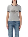 Chloé Chloe Cotton T-shirt Women In Gray
