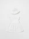 CHLOÉ ROMPER CHLOÉ KIDS COLOR WHITE,F45874001