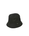 Chloé Romy Bucket Hat Black Size S 100% Polyamide In Black