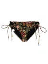 Chloé Rose Bikini Briefs Beachwear Multicolor In Multicolor