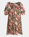 Chloé Chloe' Women Floral Dress In Black