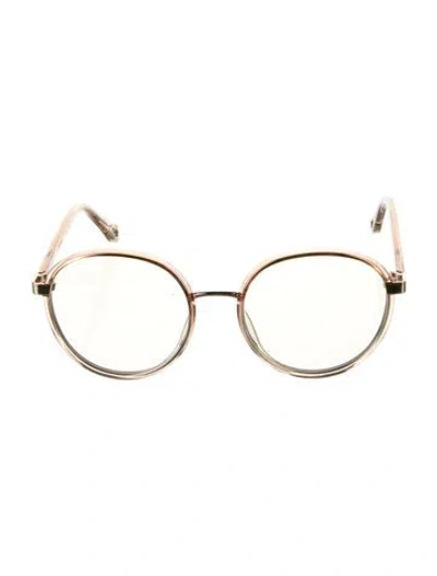 Pre-owned Chloé Round Eyeglasses W/ Tags In Neutral