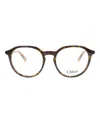 Chloé Round-frame Bio Acetate Optical Frames In Multi
