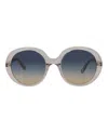 Chloé Round-frame Bio Acetate Sunglasses In Multi