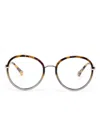 Chloé Round-frame Glasses In Brown