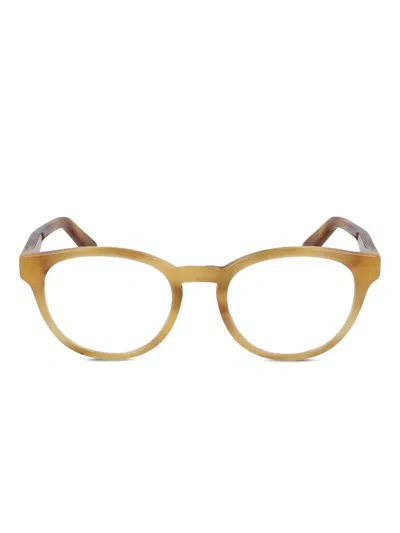Chloé Round-frame Glasses In Brown