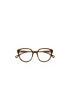 Chloé Round-frame Glasses In Brown