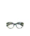 Chloé Round-frame Glasses In Green