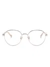 Chloé Round-frame Glasses In Nude