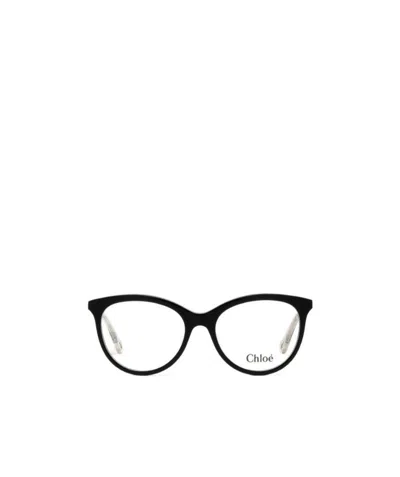 Chloé Round-frame Sunglasses In Black