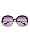 Chloé Eyewear Square-frame Sunglasses In Purple