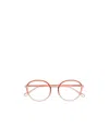 Chloé Round-framed Ombré Glasses In Pink