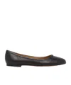 Chloé Chloe Leather Ballerina Flats Women In Black