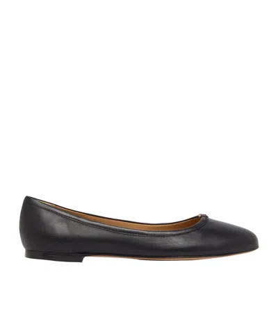 Chloé Black Nappa Leather Marcie Ballerina