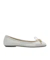 Chloé Iris Bow-embellished Ballet Flats In White