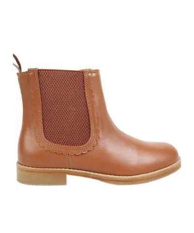 CHLOÉ ROUND HEAD BOOTS