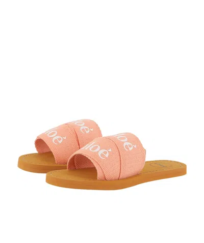CHLOÉ ROUND HEAD FLAT SLIPPERS