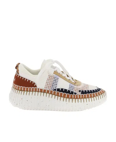 CHLOÉ CHLOÉ LOWER-IMPACT MESH NAMA SNEAKERS