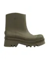 Chloé Elegant Grape Leaf Rain Boots With 5.5 Cm Heel