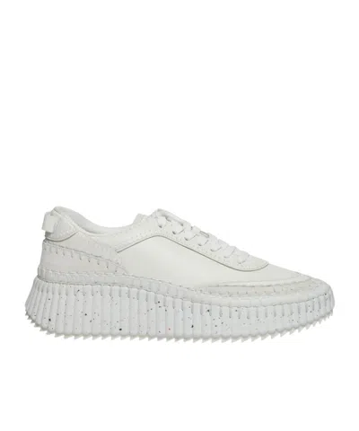 CHLOÉ ROUND-HEAD SNEAKERS