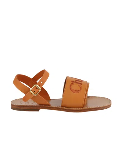 CHLOÉ ROUND-HEADED SANDALS