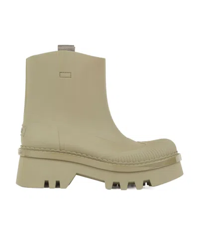 CHLOÉ ROUND-HEADED SHORT BOOTS