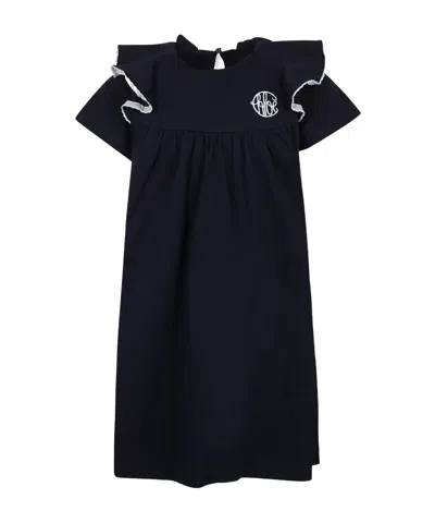 Chloé Round-neck Dress In Black