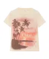 Chloé Graphic Illustration Crew Neck T-shirt In White