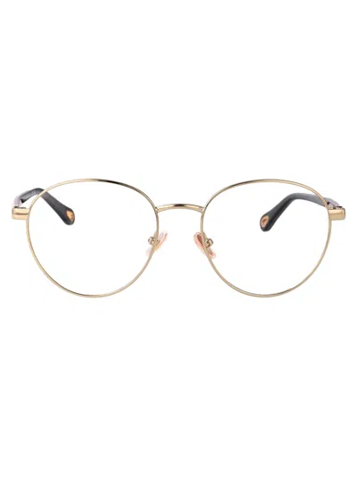 Chloé Chloe Round Optical Ch0269 O 002 In Gold
