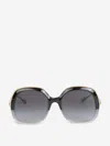 Chloé Full Frame Sunglasses In Black