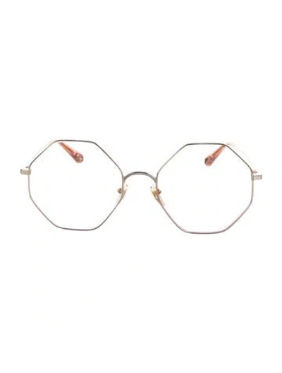 Pre-owned Chloé . Round Sunglasses In Gold