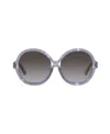 Chloé Round Sunglasses In Gray