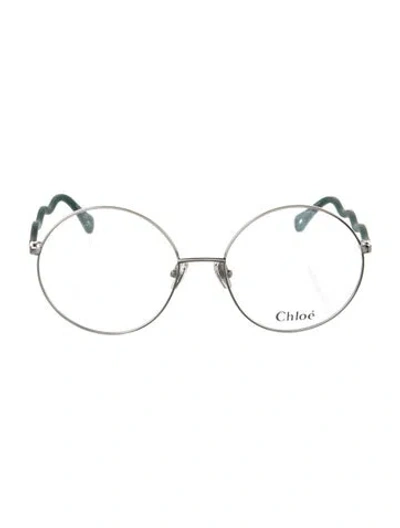 Pre-owned Chloé Round Tinted Sunglasses In Multi