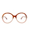 Chloé Round-frame Bio Acetate Optical Frames In Multi