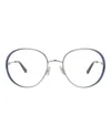 Chloé Round-frame Metal Optical Frames In Gray