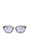 Chloé Round-frame Sunglasses In Brown